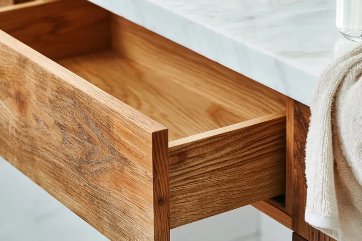 Die Grundlage für jedes Ordnungssystem ist eine saubere, leere Schublade.